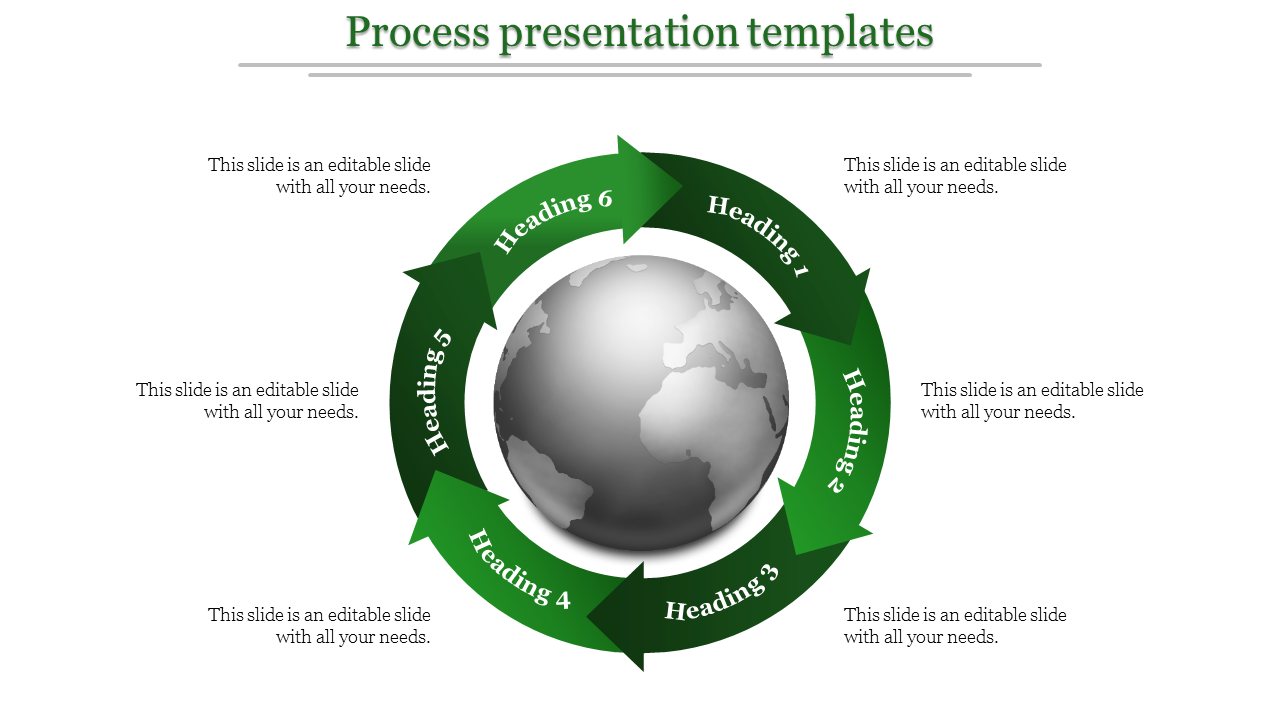 Our Predesigned Process Presentation Templates Slide